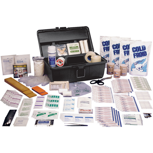 Safecross 01360 Athletic First Aid Kits Athletic First Aid Kits, Class 1 Medical Device, Plastic Box - Each