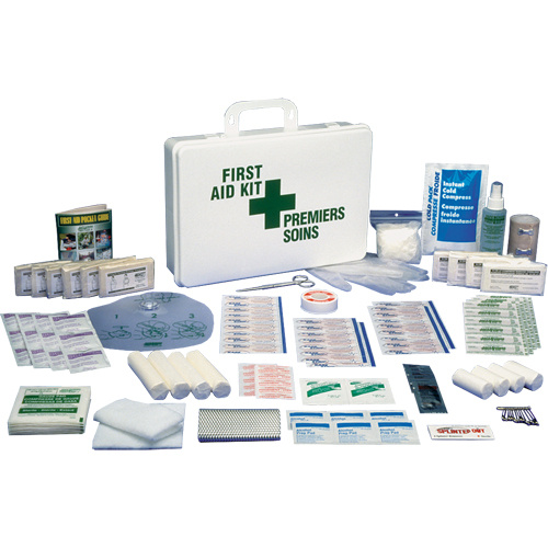 Safecross 01361 Office Standard First Aid Kits Office Standard First Aid Kits, Class 1 Medical Device, Plastic Box - Each
