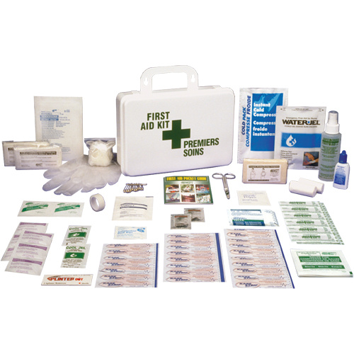 Safecross 01250 Welders' First Aid Kits Welders' First Aid Kits, Class 1 Medical Device, Plastic Box - Each