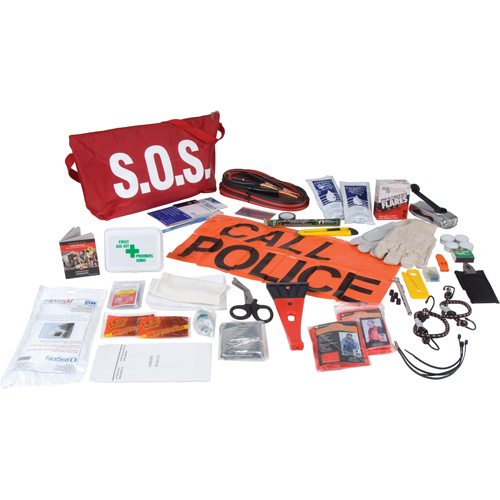 Safecross 01365 S.O.S. Distress First Aid Kits S.O.S. Distress First Aid Kits, Class 1 Medical Device, Nylon Bag - Each
