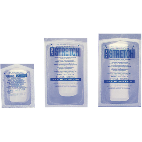 Safecross 02570 Conforming Stretch Bandages Conforming Stretch Bandages, Cut to Size L x 2" W, Class 1 - Each