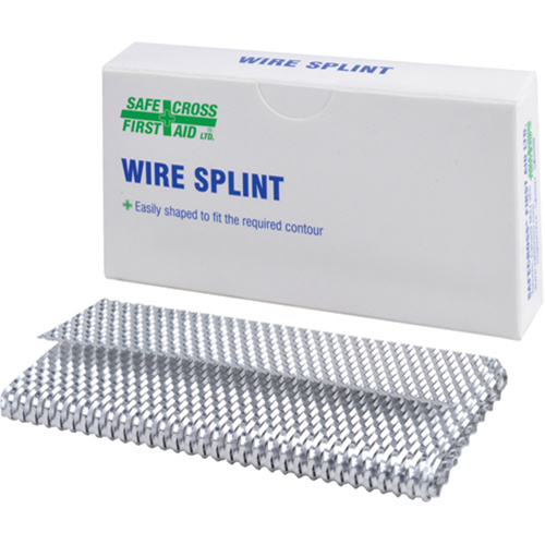 Safecross 02027 Splints Splints, Multipurpose, Aluminum, 12", Class 1 - Each