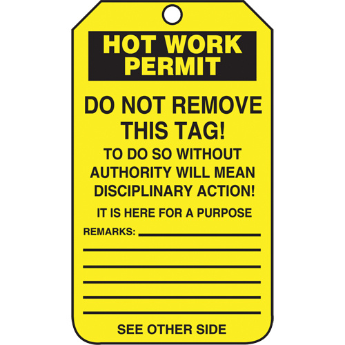 Accuform Signs TCS361CTP Inspection Tags, Cardstock, 3-1/8" W x 5-7/8" H, English-(Pack of 25)