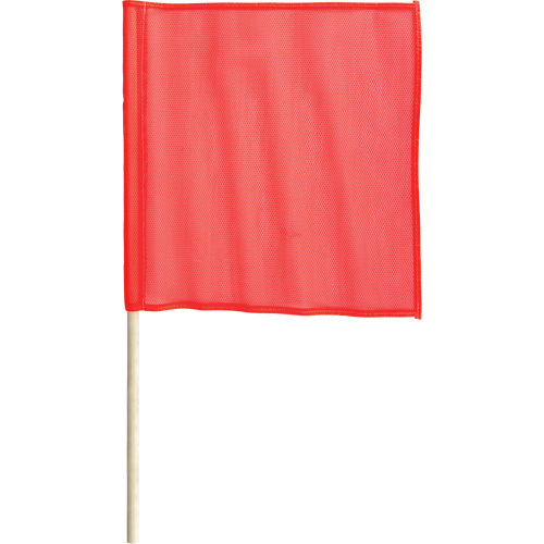 CCI Canada 03-229-3463 Traffic Safety Flags, Mesh, With Handle-(Each)