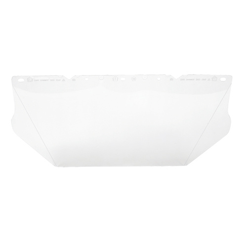 MSA 10115840 V-Gard® Visors for General Purpose V-Gard<sup>®</sup> Visors for General Purpose, Polycarbonate, Clear Tint - Each