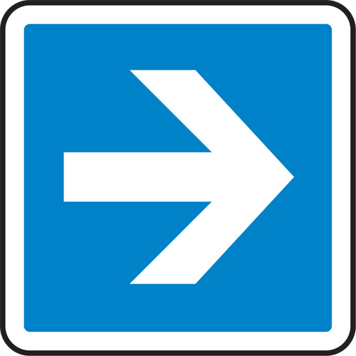Accuform Signs Arrow CSA Standard Safety Sign  (Each)-Click on options for variations & Details.