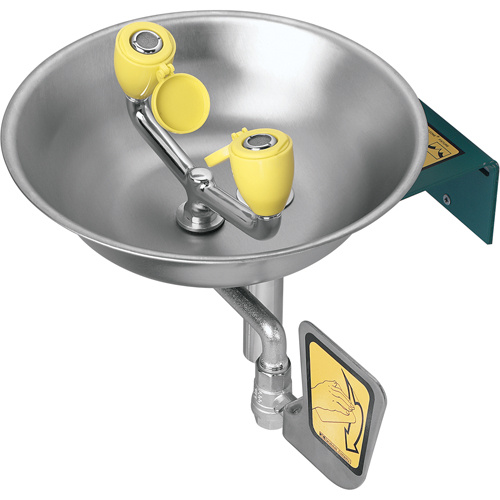 Speakman SE-582 Eyewash Station Eyewash Station, Wall-Mount Installation, Stainless Steel Bowl - Each
