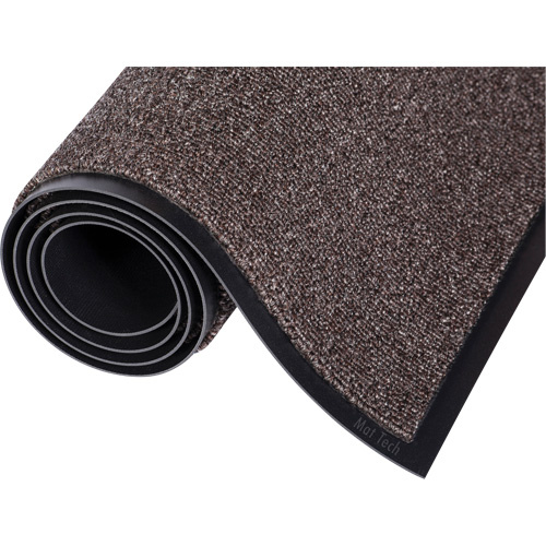 Mat Tech WAR628 Walk-A-Way Entrance Mats, Wiper, 6' x 60' x 5/16", Walnut-(Each)