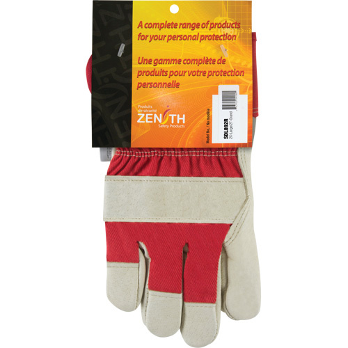 Zenith Safety Products Superior Warmth Winter-Lined Fitters Gloves Superior Warmth Winter-Lined Fitters Gloves, 2X-Large, Grain Pigskin Palm, Thinsulate™ Inner Lining - Pair