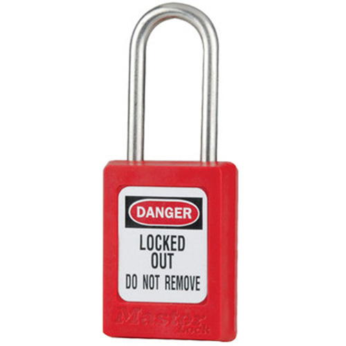 Master Lock S31KAS12RED S31 Zenex™ Padlocks - Set of Twelve S31 Zenex™ Padlocks - Set of Twelve, Safety Padlock, Keyed Alike, Thermoplastic, 1-3/8" Width - Box of 12