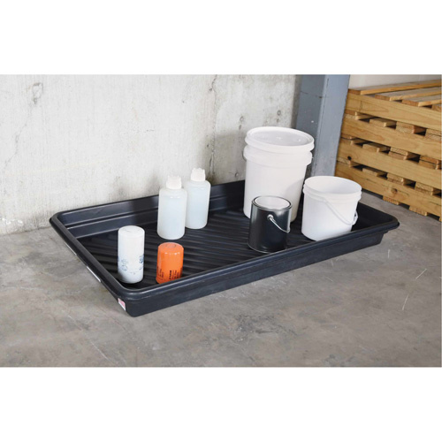 Ultratech 01033 Ultra-Utility Trays® Ultra-Utility Trays<sup>®</sup>, 30" L x 48" W x 4.75" H, 30 US gal. Spill Capacity - Each