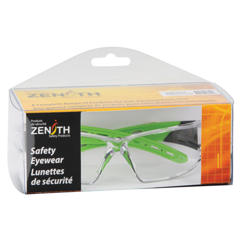 Zenith Safety Products Z2500 Series Safety Glasses Z2500 Series Safety Glasses, Clear Lens, Anti-Scratch, ANSI Z87+/Meets/Exceeds CSA Z94.3 - Each