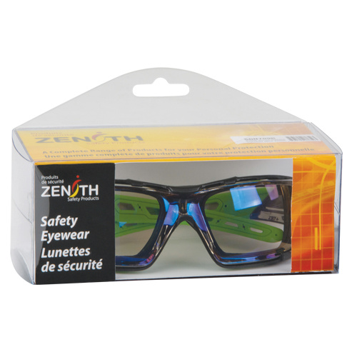 Zenith Safety Products Z2500 Series Safety Glasses Z2500 Series Safety Glasses, Indoor/Outdoor Mirror Lens, Anti-Scratch, ANSI Z87+/Meets/Exceeds CSA Z94.3 - Each
