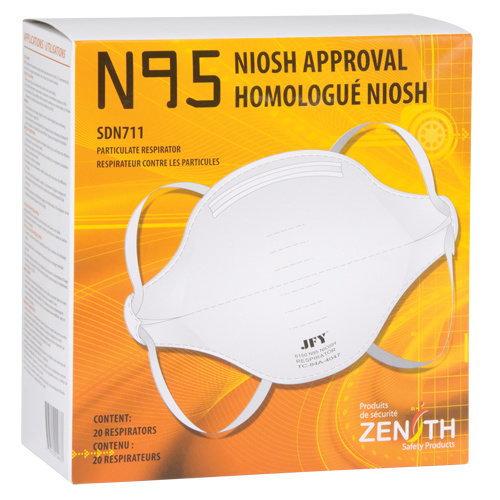 Zenith Safety Products Particulate Respirator  (Box of 20)-Click on options for variations & Details.