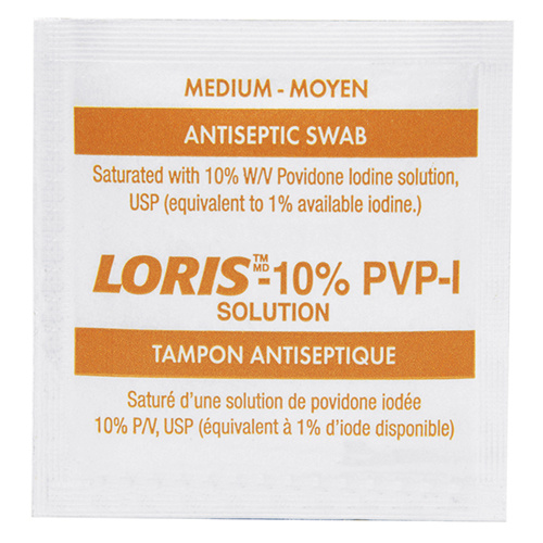 Safecross 6894 Povidone Iodine Prep Treatment Povidone Iodine Prep Treatment, Towelette, Antiseptic - Box of 200