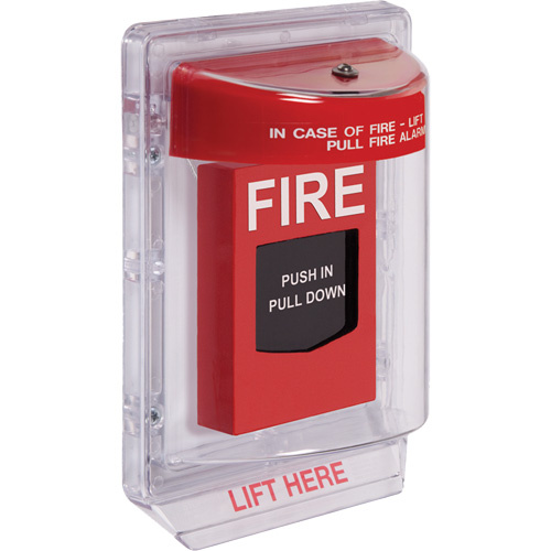 STI STI-1100 Fire Alarm Covers - Stopper® II Indoor Alarm Covers Fire Alarm Covers - Stopper<sup>®</sup> II Indoor Alarm Covers, Flush - Each