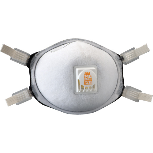 3M 8214 8214 Welding Particulate Respirators, N95, NIOSH Certified-(Box of 10)