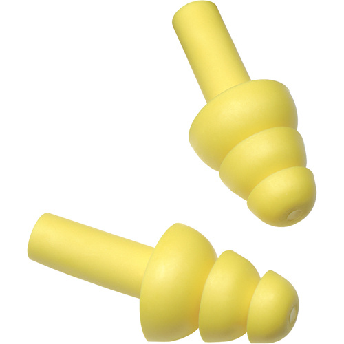 3M 340-4003 E-A-R Ultrafit Premolded Earplugs, Uncorded, Bulk - Polybag, 25 dB NRR, One-Size-(Box of 100 Pairs)