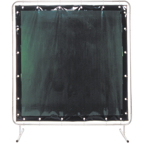 AGO Industries  SC-004-253  Welding Screen and Frame, 2 Panels, Green, 5' x 3' - Each