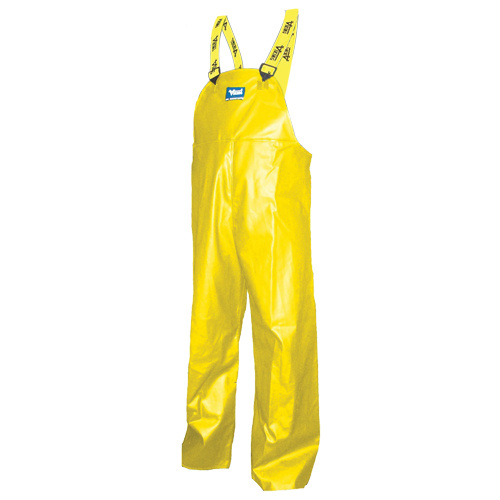 Viking 5110P-L Journeyman® Bib Pants Journeyman<sup>®</sup> Bib Pants, Large, Polyester/PVC, Yellow - Each