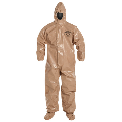 Dupont Personal Protection Tychem® 5000 Protective Hooded Coveralls  (Each)-Click on options for variations & Details.