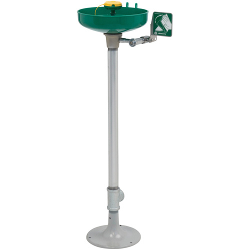 Haws 7261-7271 Axion Eye/Face Wash Station, Pedestal Installation, Plastic Bowl-(Each)