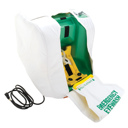 Haws 7500EB Heated Portable Eyewash Station, Gravity-Fed, 16 gal. Capacity, Meets ANSI Z358.1-(Each)