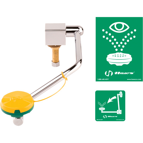 Haws 7610 Eye/Face Wash Station Eye/Face Wash Station, Sink Mount Installation - Each