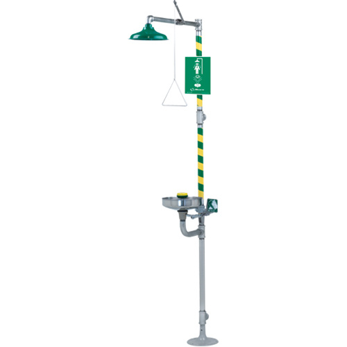 Haws 8300-8309 Combination Emergency Shower and Eye/Face Wash Stations, Ceiling-Mount-(Each)