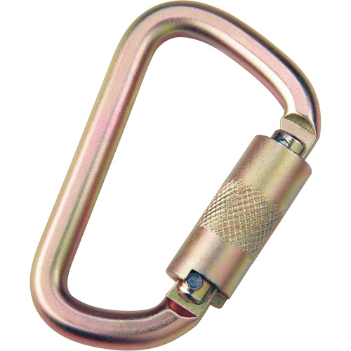3M DBI Sala Fall Protection 2000112 Anchorage Connecting Carabiner Anchorage Connecting Carabiner, Steel, 420 lbs. Capacity - Each
