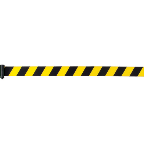 Zenith Safety Products Tape Cassettes for Build-Your-Own Crowd Control Barriers Tape Cassettes for Build-Your-Own Crowd Control Barriers, 7', Yellow Tape - Each