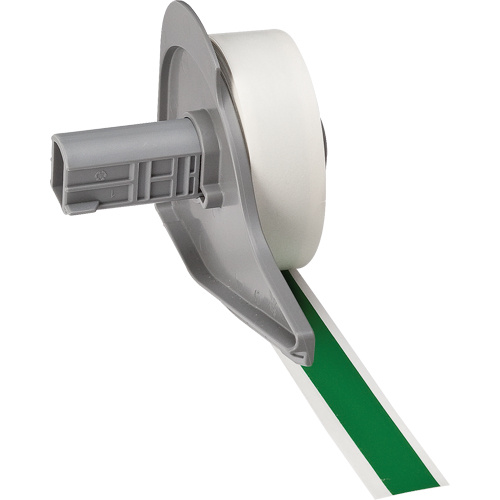 Brady M7C-500-595-GN Indoor/Outdoor Grade Tape - 50' Roll Indoor/Outdoor Grade Tape - 50' Roll, Vinyl, Green, 1/2" Width - Each