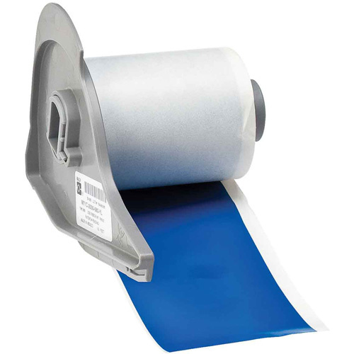 Brady M7C-2000-595-BL Indoor-Outdoor Label Printer Tape Indoor-Outdoor Label Printer Tape, Vinyl, Blue, 2" Width - Each
