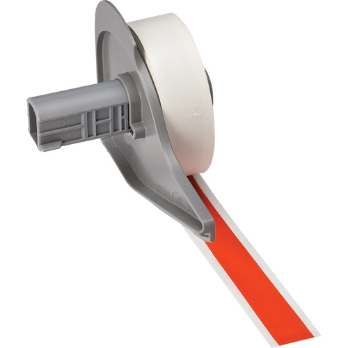 Brady M7C-500-595-OR Indoor/Outdoor Grade Tape - 50' Roll Indoor/Outdoor Grade Tape - 50' Roll, Vinyl, Orange, 1/2" Width - Each