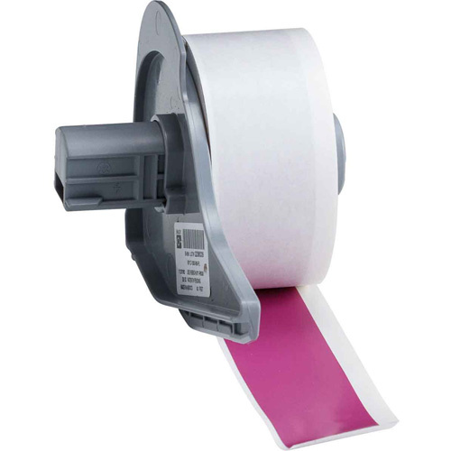 Brady M7C-1000-595-PL Indoor-Outdoor Label Printer Tape Indoor-Outdoor Label Printer Tape, Vinyl, Purple, 1" Width - Each
