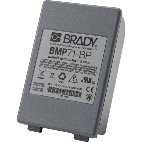 Brady M71-BATT BMP®71 Label Printer Battery Pack BMP<sup>®</sup>71 Label Printer Battery Pack - Each