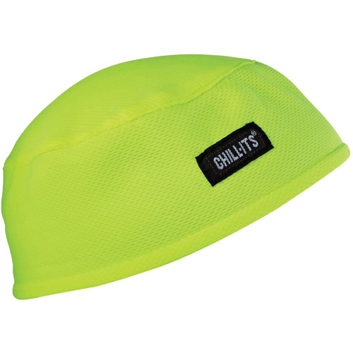 Ergodyne 12505 Chill-Its 6630 Cooling Skull Caps, Hi-Vis Lime-(Each)