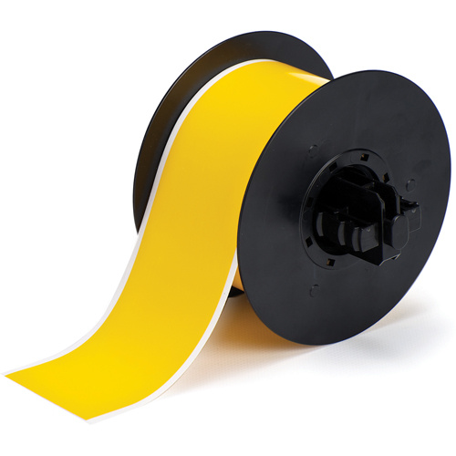 Brady B30C-1125-569-YL Low-Halide B-569 Tape Low-Halide B-569 Tape, Polyester, Yellow, 1.125" Width - Each