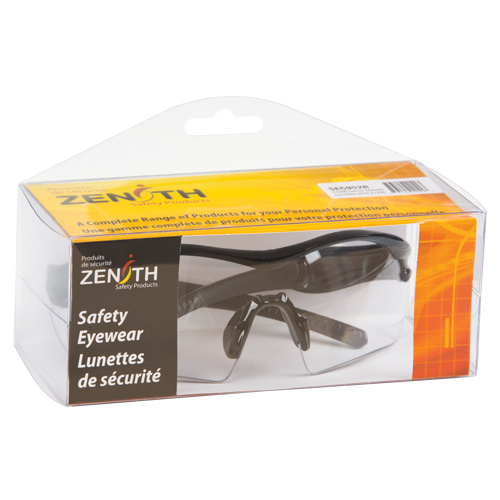 Zenith Safety Products Z1200 Series Safety Glasses Z1200 Series Safety Glasses, Clear Lens, Anti-Scratch, Meets/Exceeds CSA Z94.3 - Each