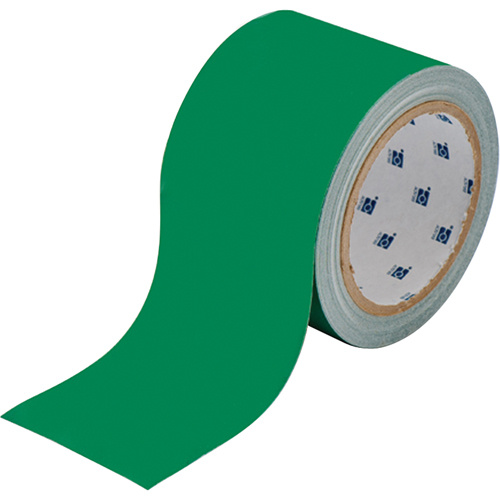 Brady 104315 ToughStripe® Floor Marking Tape ToughStripe<sup>®</sup> Floor Marking Tape, 2" x 100', Polyester, Green - Each