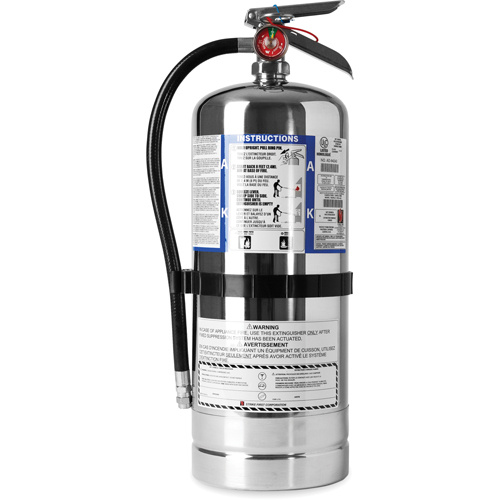Strike First Corporation SF6K Fire Extinguisher Fire Extinguisher, K, 6 L Capacity - Each