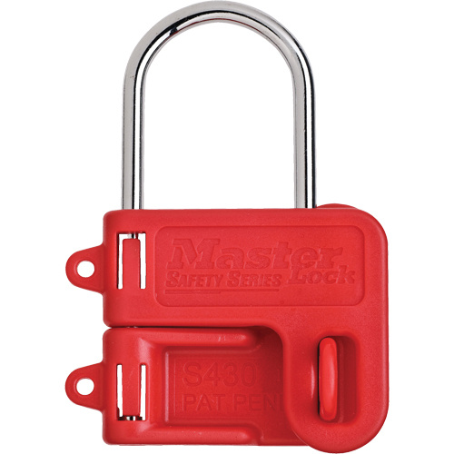 Master Lock S430 Safety Lockout Hasps Safety Lockout Hasps, Silver - Each