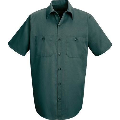 Red Kap Industrial Solid Work Shirts  (Each)-Click on options for variations & Details.