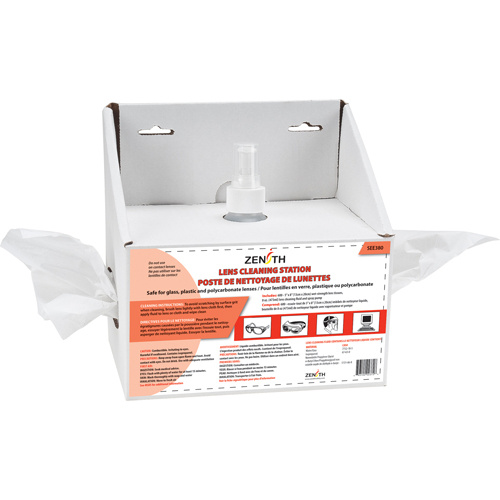 Zenith Safety Products Disposable Lens Cleaning Station  (Each)-Click on options for variations & Details.