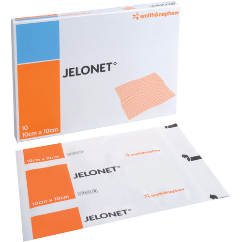 Jelonet™ Wound Dressings Jelonet™ Wound Dressings, Pad, 4" L x 4" W, Sterile, Medical Device Class 2 - Box of 10
