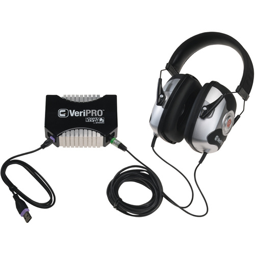 PIP Global Safety VERIPRO Howard Leight™ VeriPRO® Earplug Fit Testing System Howard Leight™ VeriPRO<sup>®</sup> Earplug Fit Testing System - Each