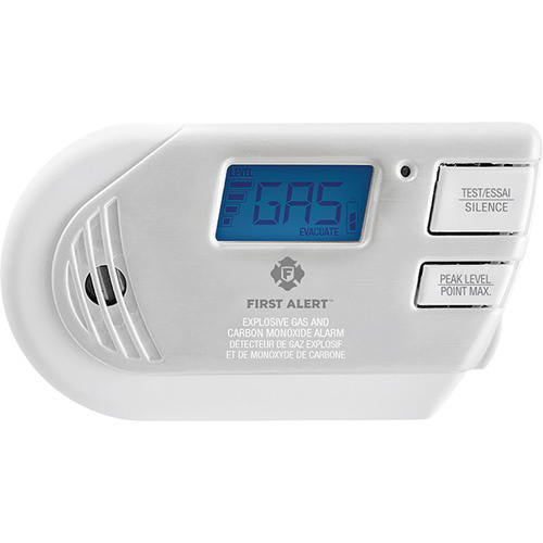 First Alert 1039758 Plug-In Explosive Gas/Carbon Monoxide Combination Alarm-(Each)