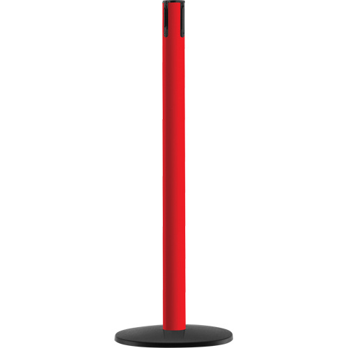 Tensator 889B-21-21/RCVR Advance TensaBarrier® - Receiver Post Advance TensaBarrier<sup>®</sup> - Receiver Post, 36" High, Red - Each