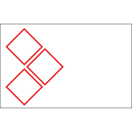 Brady B30-260-7569-CLP3A B-7569 Pre-Printed GHS/CLP Chemical Labels B-7569 Pre-Printed GHS/CLP Chemical Labels, Vinyl, Red/White, 2.170" Width - Each
