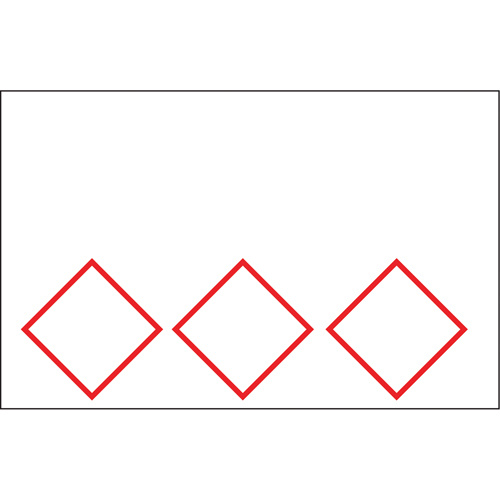 Brady B30-260-7569-CLP3B B-7569 Pre-Printed GHS/CLP Chemical Labels B-7569 Pre-Printed GHS/CLP Chemical Labels, Vinyl, Red/White, 2.170" Width - Each